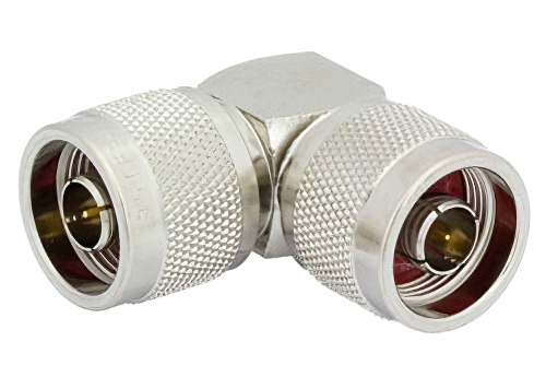 N オス 〜 N オス 直角アダプタ