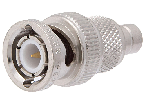 75 Ω SMB ジャック 〜 50 Ω BNC オス アダプタ