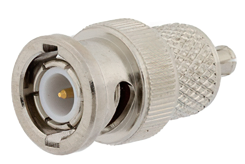 MCX プラグ 〜 BNC オス アダプタ