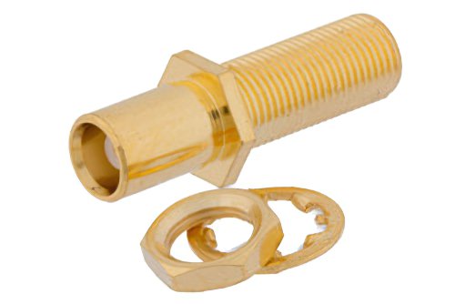 バルクヘッドマウント MCX ジャック 〜 MCX ジャック アダプタ