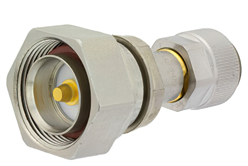 プレシジョン 7/16 DIN オス 〜 7mm 雌雄同形 アダプタ