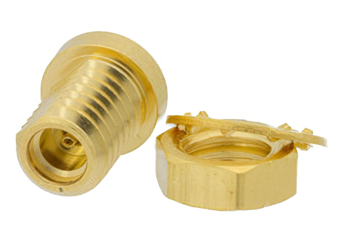 MMCX ジャック 〜 MMCX ジャック バルクヘッドマウントアダプタ