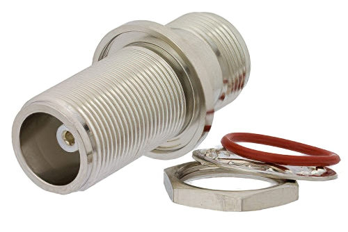 SC メス 〜 SC メス バルクヘッドマウントアダプタ