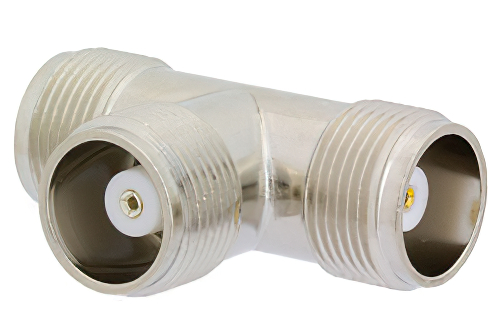 HN 「T字」アダプタ、メス-メス-メス