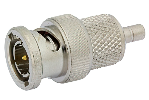 75 Ω Mini SMB ジャック 〜 75 Ω BNC オス アダプタ