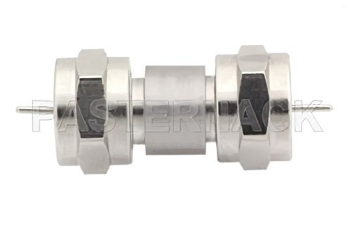 75 Ω F オス 〜 75 Ω F オス アダプタ