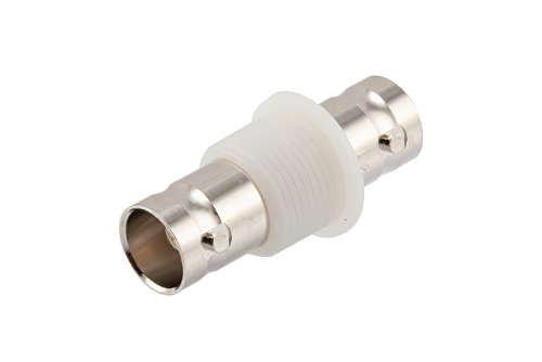 Bulkhead Mount Isolated Ground 75 Ohm BNC Female to 75 Ohm BNC Female Adapter