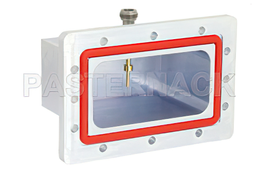 WR-430、CPR-430G、溝付きフランジ、N メス、導波管 〜 同軸アダプタ、1.7 GHz 〜 2.6 GHz、L-S 周波帯