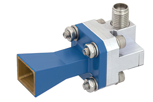 標準ゲインホーン, 導波管サイズ WR28, 周波数範囲 26.5-40 GHz, 10 dB ゲイン, 2.92mmメス