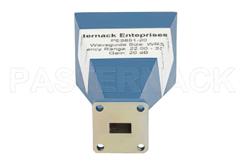 標準ゲインホーン; 導波管サイズ: WR34