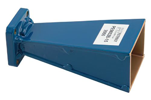 WR-42 導波管 標準 ゲインホーンアンテナ 動作周波数 18 GHz ～ 26.5 GHz, 公称値 15 dBi 利得, UG-597/U スクエアカバーフランジ