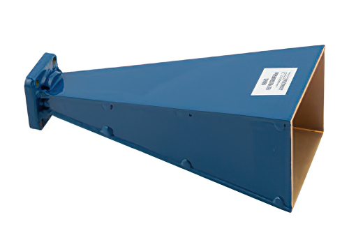 WR-42 導波管 標準 ゲインホーンアンテナ 動作周波数 18 GHz ～ 26.5 GHz, 公称値 20 dBi 利得, UG-597/U スクエアカバーフランジ