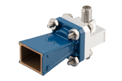 WR-42 標準 ゲインホーンアンテナ 動作周波数 18 GHz ～ 26.5 GHz, 10 dBi 公称利得,  2.92mm メス 入力コネクタ, ProLine