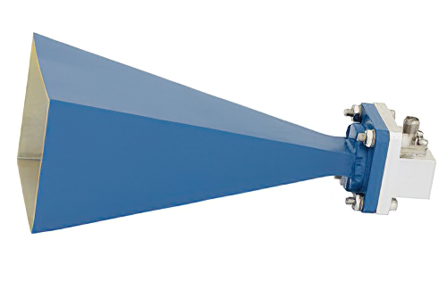 標準ゲインホーン; 導波管サイズ WR51, 20 dB ゲイン, SMA メス