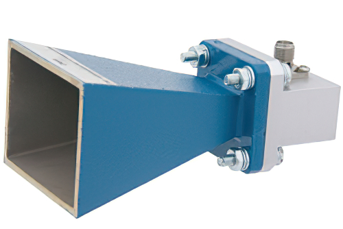 標準ゲインホーン; 導波管サイズ WR62, 15 dB ゲイン, SMA メス