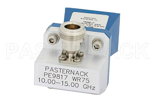 標準ゲインホーン; 導波管サイズ WR75, 10 dB ゲイン, N メス