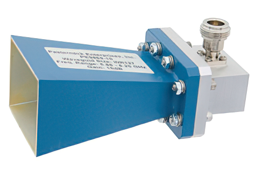 標準ゲインホーン; 導波管サイズ WR137, 10 dB ゲイン, N メス