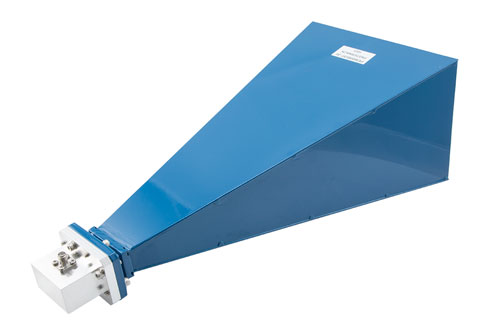 WR-137 標準 ゲインホーンアンテナ 動作周波数 5.85 GHz ～ 8.2 GHz, 20 dBi 公称利得,  SMA メス 入力コネクタ, ProLine