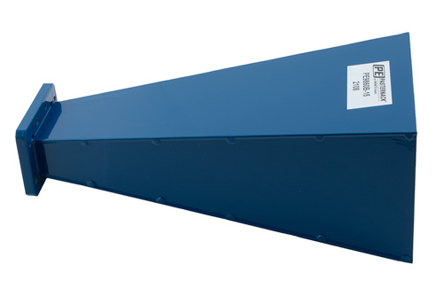 WR-159 導波管 標準 ゲインホーンアンテナ, 4.9 GHz ～ 7.05 GHz 周波数範囲, 15 dBi 利得, CMR-159 フランジ