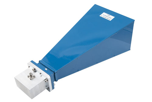 WR-187 標準ゲインホーンアンテナ, 3.95 GHz ～ 5.85 GHz, 15 dBi Nominal 利得, SMA メス 入力 コネクタ, ProLine