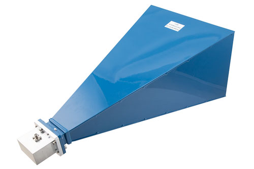 WR-187 標準 ゲインホーンアンテナ 動作周波数 3.95 GHz ～ 5.85 GHz, 20 dBi 公称利得,  SMA メス 入力コネクタ, ProLine