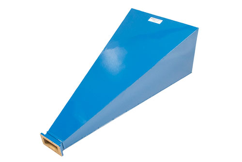 WR-229 標準 ゲインホーンアンテナ 動作周波数 3.3 GHz ～ 4.9 GHz, 20 dBi 公称利得,  CMR-229 フランジ, ProLine