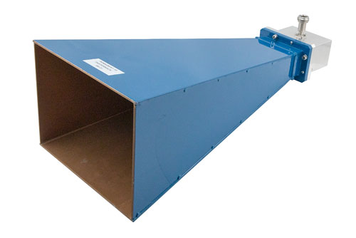 WR-229 標準 ゲインホーンアンテナ 動作周波数 3.3 GHz ～ 4.9 GHz, 15 dBi 公称利得,  N型 メス 入力コネクタ, ProLine