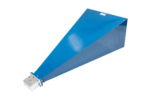 WR-284 導波管 標準 ゲインホーンアンテナ 動作周波数 2.6 GHz ～ 3.95 GHz, 公称値 20 dB 利得,  N メス 入力