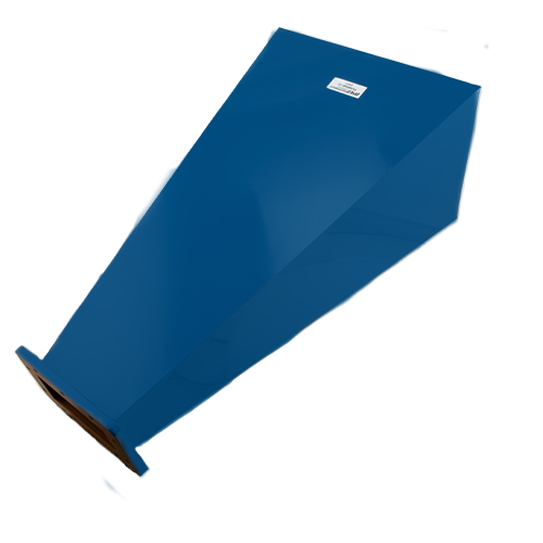 WR-430 導波管 標準 ゲインホーンアンテナ 動作周波数 1.7 GHz ～ 2.6 GHz, 公称値 15 dBi 利得, CPR-430F フランジ