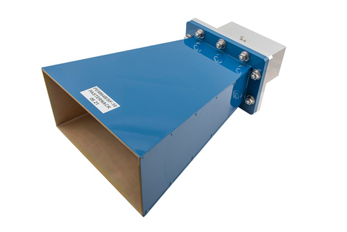 WR-430 標準 ゲインホーンアンテナ 動作周波数 1.7 GHz ～ 2.6 GHz, 10 dBi 公称利得,  SMA メス 入力コネクタ, ProLine