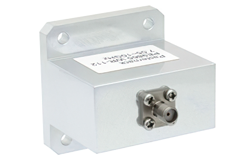 WR-112、スクエア型フランジ、エンドランチ SMA メス、導波管 〜 同軸アダプタ、7.05 GHz 〜 10 GHz、H 周波帯