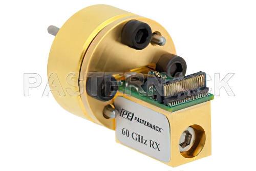 60 GHz 受信 (Rx) 導波管 モジュール