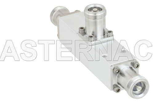 低 PIM 5 dB 4.1/9.5 Mini DIN 不均等タッパー、698 MHz 〜 2.7 GHz 最大 300 W