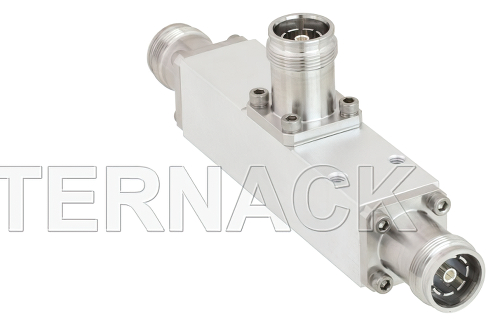 低 PIM 10 dB 4.3-10 不均等タッパー、350 MHz 〜 5.85 GHz 最大 300 W