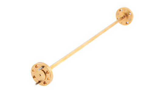 WR-5 直管導波管セクション 6 インチ長、UG-387/U-Mod 円形フランジ、140 GHz 〜 220 GHz