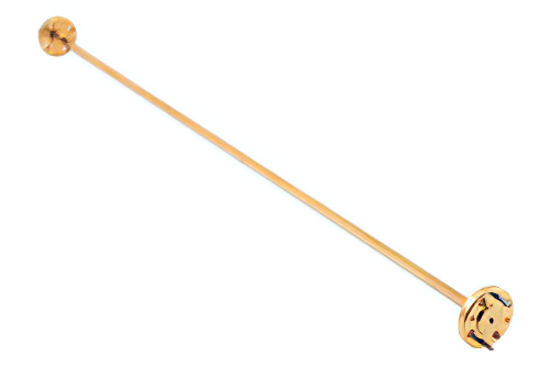 WR-8 直管導波管セクション 12 インチ長、UG-387/U-Mod 円形フランジ、90 GHz 〜 140 GHz