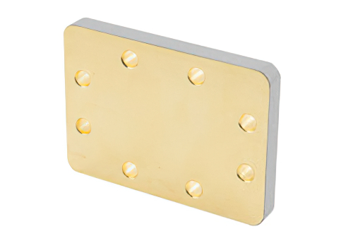 WR-137 導波管 ショートプレート、CPR-137F フランジ、7mm 銅