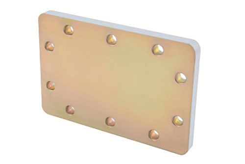 WR-284 導波管 ショートプレート、CPR-284F フランジ、8mm アルミニウム