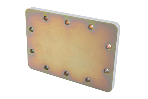 WR-340 導波管 ショートプレート、CPR-340F フランジ、10mm アルミニウム