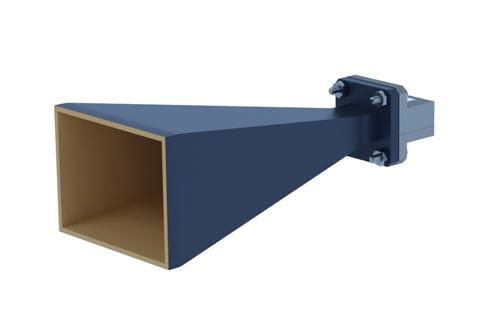 WR-51 標準 ゲインホーン, 20 dBi 利得, エンドランチ SMA メス コネクタ