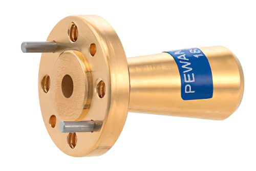 WR-12 導波管コニカルゲインホーンアンテナ、68 GHz 〜 77 GHz 、公称 15 dBi ゲイン、UG-387/U 円形フランジ