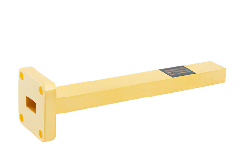 WR-34 導波管プローブアンテナ、動作範囲 22 GHz 〜 33 GHz 、公称 6.5 dBi ゲイン、UG-1530/U 方形 フランジ