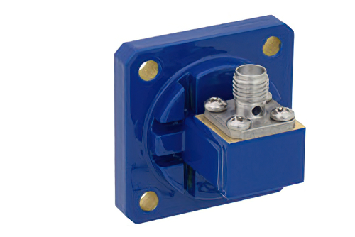 WR-51、スクエアカバーフランジ、SMA メス、導波管 〜 同軸アダプタ、15 GHz 〜 22 GHz、N 周波帯