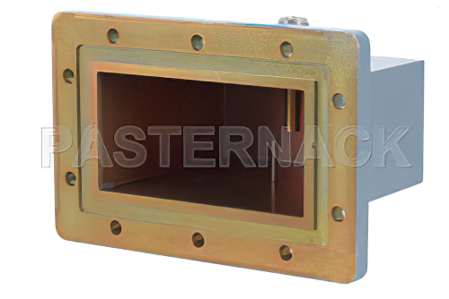 WR-430、CPR-430G、溝付きフランジ、N メス、導波管 〜 同軸アダプタ、1.7 GHz 〜 2.6 GHz、L