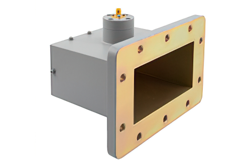 WR-430 UDR22 Flange to SMA Female Waveguide to Coax Adapter Operating from 1.72 GHz to 2.61 GHz