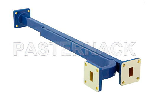 WR-51導波管 30 dB ブロードウォール結合器、スクエアカバーフランジ、E 面 結合ポート、15 GHz 〜 22 GHz、銅合金