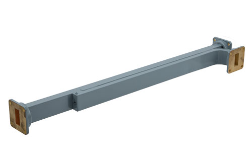 WR-90導波管 10 dB ブロードウォール結合器、UG-39/Uスクエアカバーフランジ、E 面 結合ポート、8.2 GHz 〜 12.4 GHz、銅合金