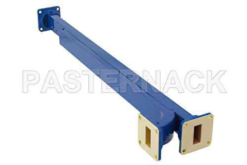 WR-90導波管 20 dB ブロードウォール結合器、UG-39/Uスクエアカバーフランジ、E 面 結合ポート、8.2 GHz 〜 12.4 GHz、銅合金