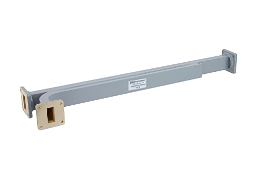 WR-112 導波管 10 dB ブロードウォール 結合器、UG-51/U 方形 フランジ、E-プレーン結合ポート、7.05 GHz 〜 10 GHz、銅合金