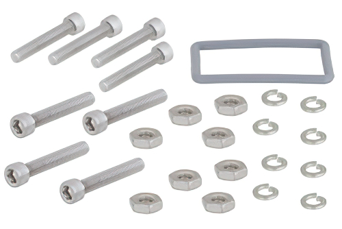 WR-112 導波管ガスケットキット、CPR112 溝付フランジ、非導電